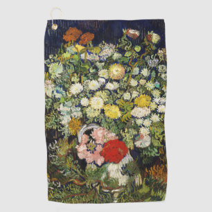 Blumenstrauß in einer Vase von Vincent Van Gogh Golfhandtuch