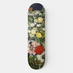 Blumenstrauß in einer Vase von Vincent Van Gogh Skateboard