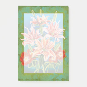 Blumenstrauß in Grenze II Post-it Klebezettel