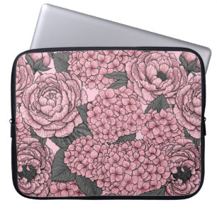 Blumenstrauß in Rosa Laptopschutzhülle