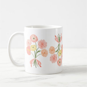 Blumenstrauß Kaffeetasse