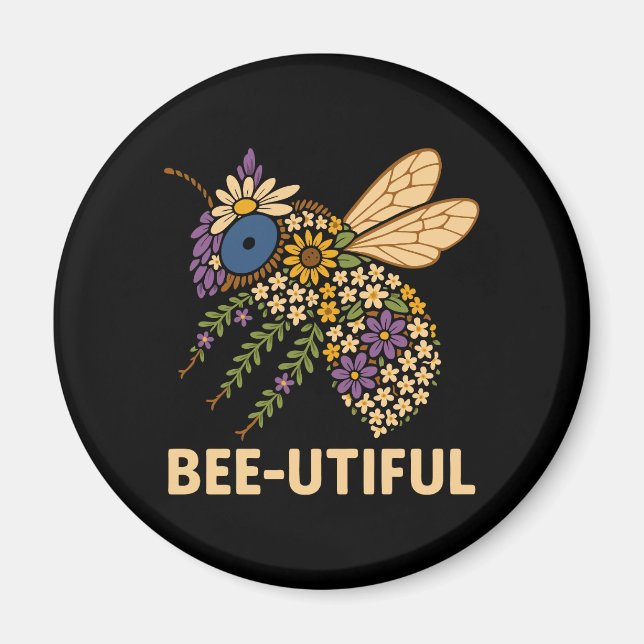 Blumenstrauß Magnet (Vorne)