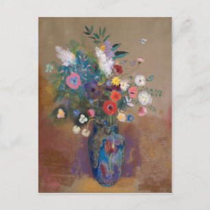 Blumenstrauß - Odilon Redon Postkarte