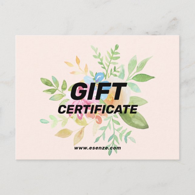 Blumenstrauß Postkarte (Vorderseite)