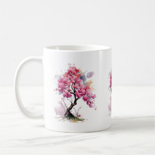 Blumenstrauß Sakura Kirchenbröckchen Kaffeetasse