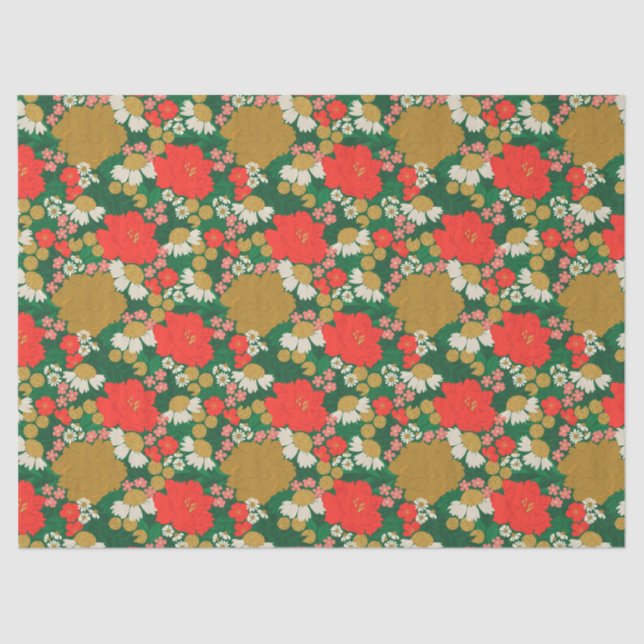 Blumenstrauß Seidenpapier (Vorderseite)