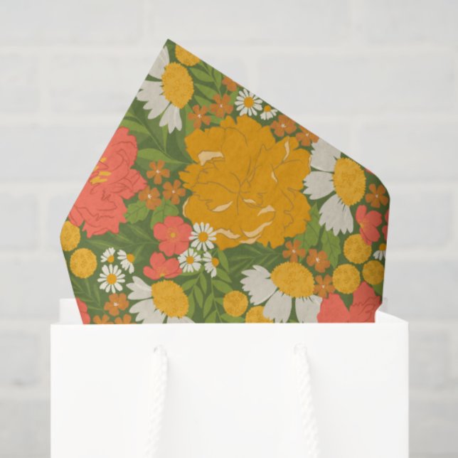 Blumenstrauß Seidenpapier (Geschenktüte)