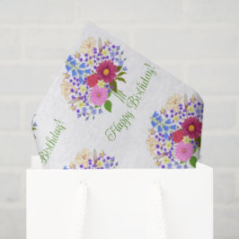Blumenstrauss Seidenpapier