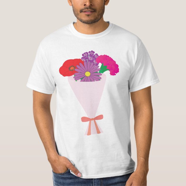 Blumenstrauß T-Shirt (Vorderseite)