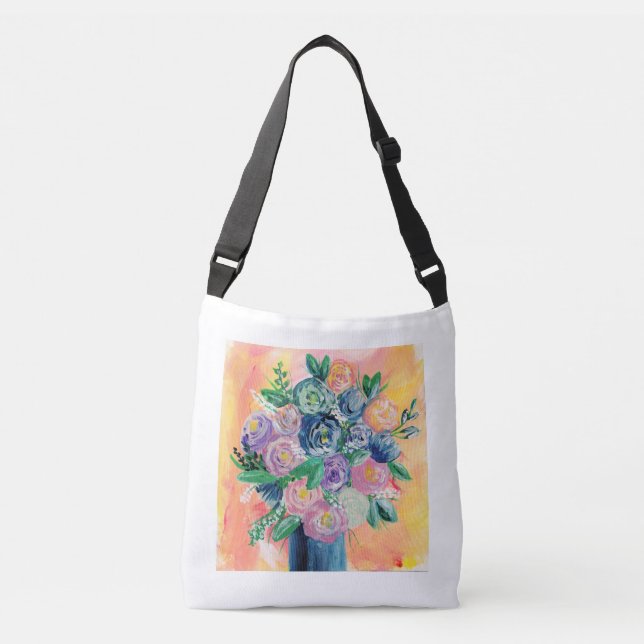 Blumenstrauß Tasche (Vorderseite)