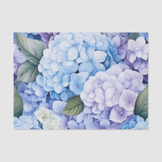 Blumenstrauß-Tissue Seidenpapier (Vorderseite)
