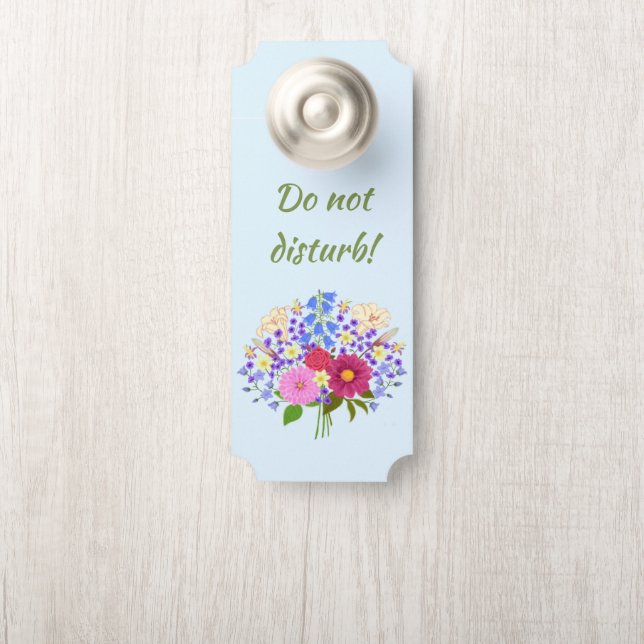 Blumenstrauß-Türhänger Türanhänger (Auf Knauf)