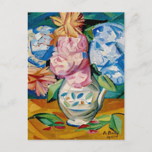 Blumenstrauß von Hydrageas von Alice Bailly Postkarte
