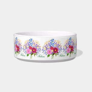 Blumenstrauss White Pet Schale Napf