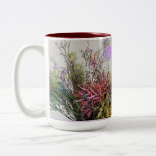 Blumenstrauß Zweifarbige Tasse