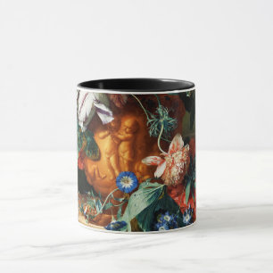 BLUMENSTRÄUßE IN EINER URNE TASSE