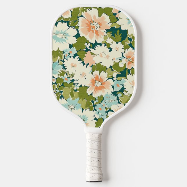 Blumenstrümpel Pickleball Schläger (Vorderseite)