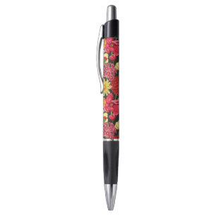 Blumentapete in der Aquarellart Kugelschreiber