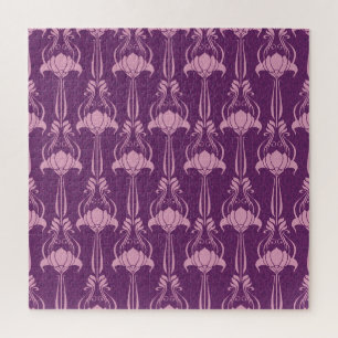Blumentapete Rosa Violettdesign