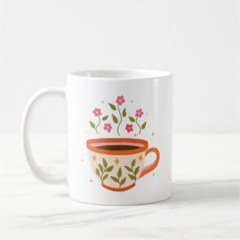 Blumentasse Kaffeetasse