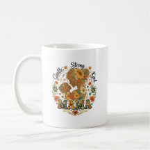 Blumentasse Mama Retro-Ästhetik-Kaffeetasse - Vint