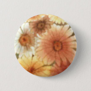 Blumentaste "Soft Daisies" Button