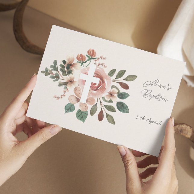 Blumentaufen mit querformatiger UAWG RSVP Karte (1)