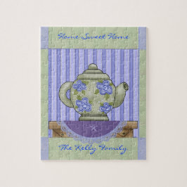 Blumenteppich-Quilt-Block-Puzzle