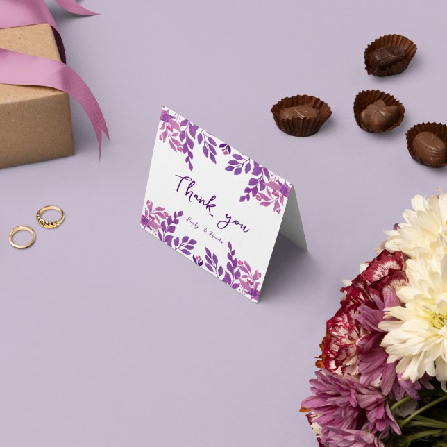 Blumentisch Dankeskarte (Von Creator hochgeladen)