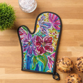 Blumentöpfchen Ofen Mitt Ofenhandschuh