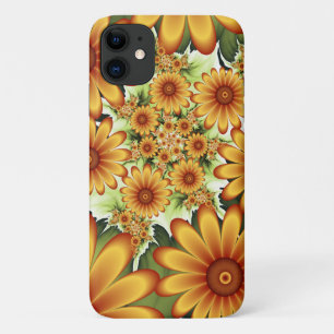 Blumentraum, Moderne Abstrakte Blume Fraktal Kunst Case-Mate iPhone Hülle