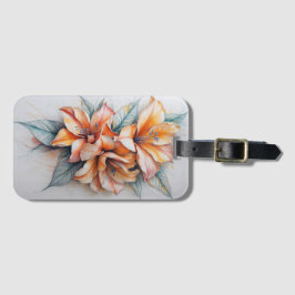 Blumenträume Design Lebenslust Gepäckanhänger
