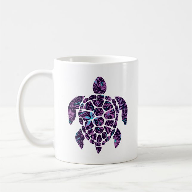 Blumenturtle Kaffeetasse (Links)