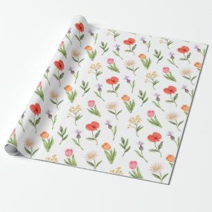 Blumentwickler Geschenkpapier