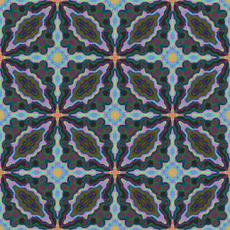 Blumenuhren Quadratische Wanduhr