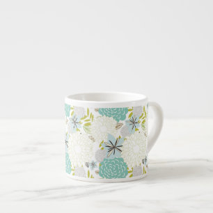 Blumenuntergrund Espressotasse