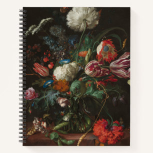 Blumenvase - Jan Davidsz. de Heem Notizbuch