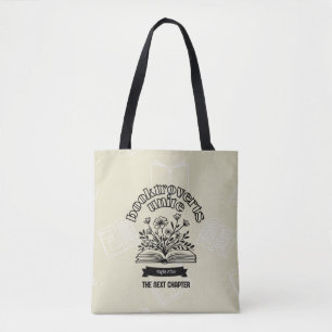 Blumenverbund "Booktroverts Unite" Tasche