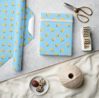 Blumenverpackungspapier Geschenkpapier