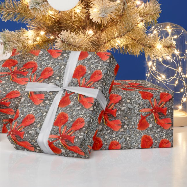 Blumenverpackungspapier Geschenkpapier (Feiertage)