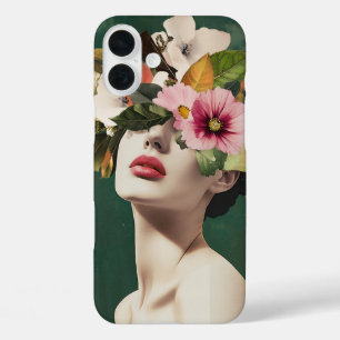 Blumenvisionen iPhone 16 Plus Hülle