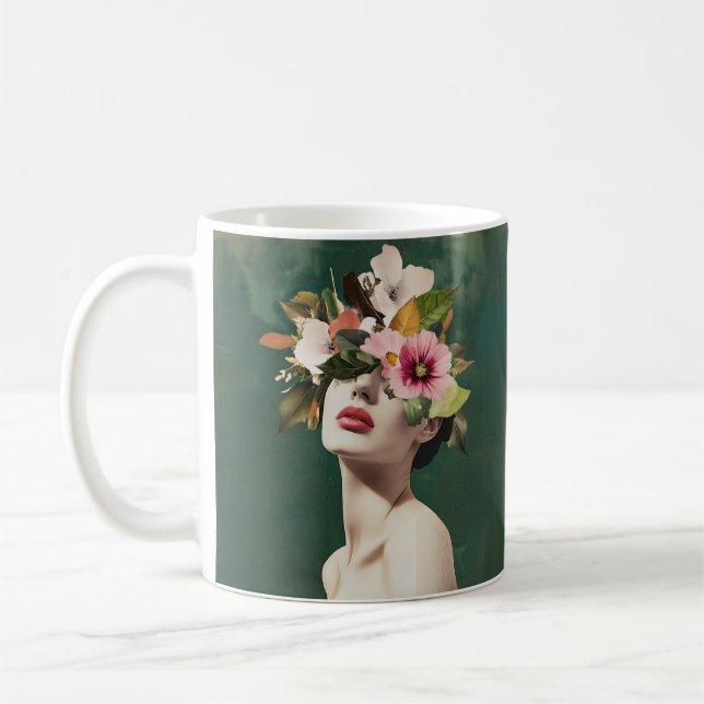 Blumenvisionen Kaffeetasse (Links)