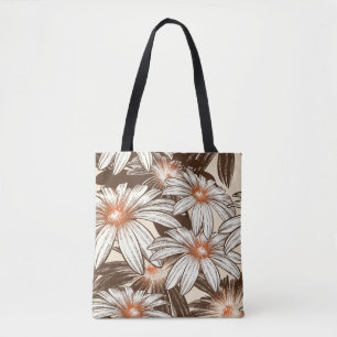 Blumenvisionen Nummer 12 in Susiejayne-Tragetasche Tasche