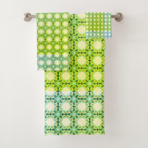 Blumenwaben: Geometrisches Muster mit Intrigen