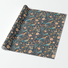 Blumenwald Geschenkpapier