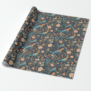 Blumenwald Geschenkpapier