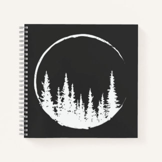 Blumenwaldkreislauf-Baum Liebeswald Baum Notizbuch
