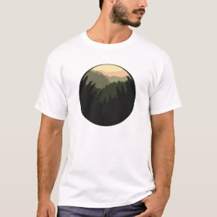 Blumenwaldkreislauf-Baum Liebeswald Baum T-Shirt