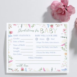 Blumenwasser Alphabet Kindervoraussagen