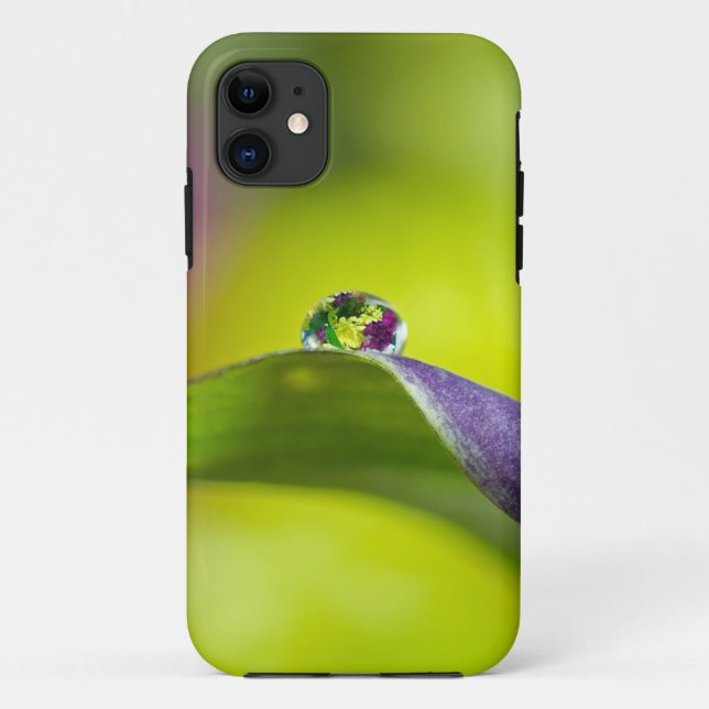Blumenwasser Case-Mate iPhone Hülle (Rückseite)